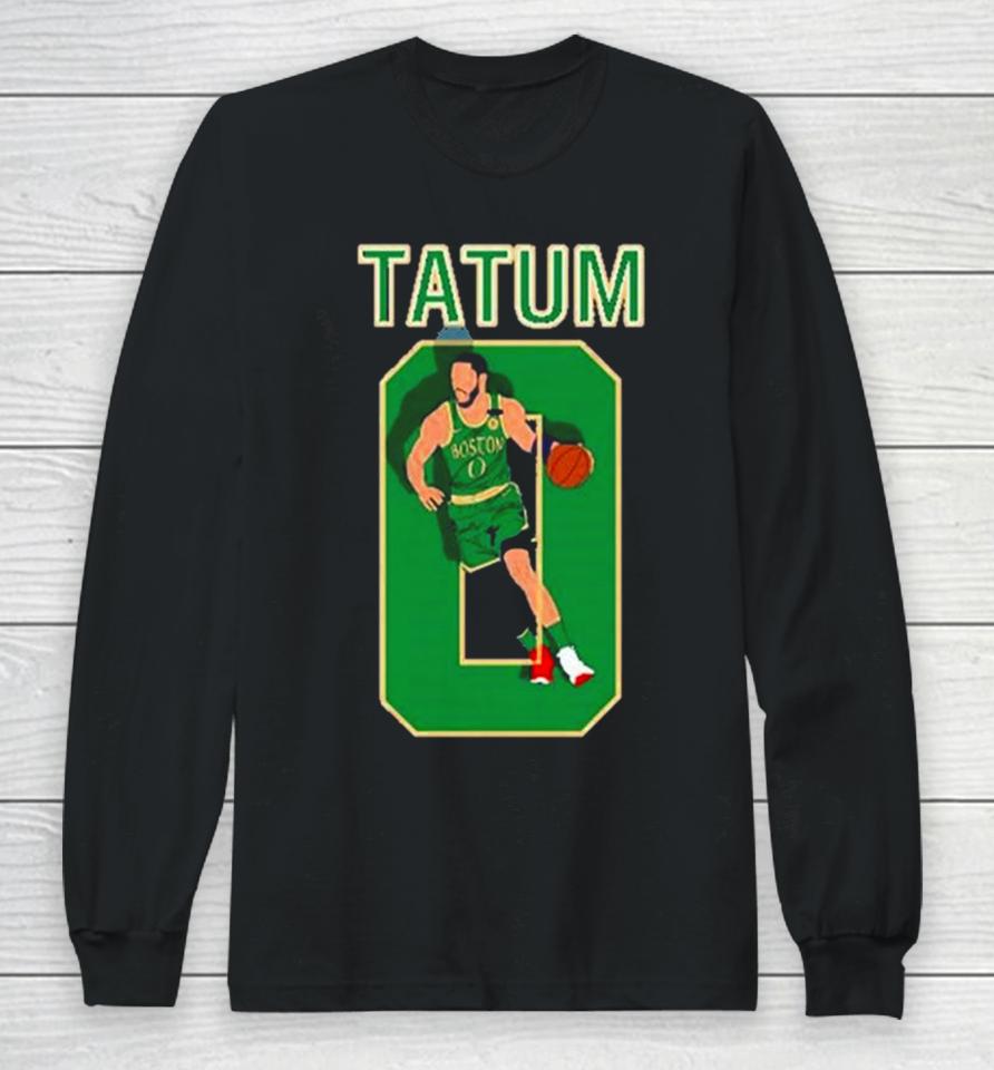0 Jayson Tatum Sport Basketball Long Sleeve T-Shirt