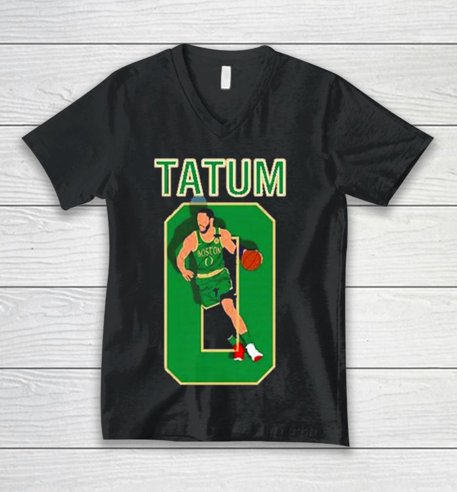 0 Jayson Tatum Sport Basketball Unisex V-Neck T-Shirt