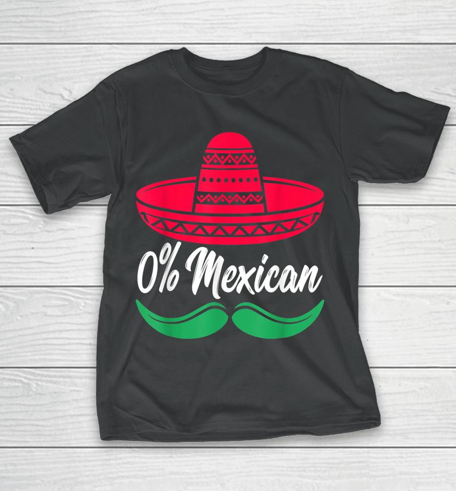 0 Mexican Cinco De Drinko Shirt Party Funny Cinco De Mayo T-Shirt