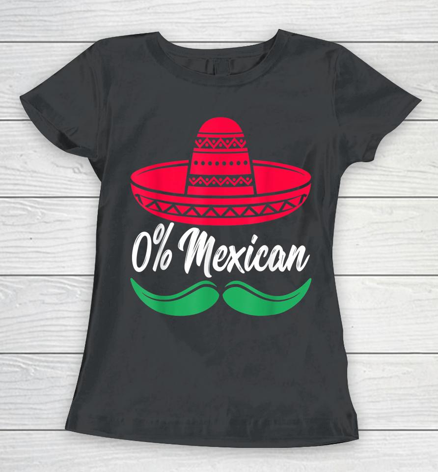 0 Mexican Cinco De Drinko Shirt Party Funny Cinco De Mayo Women T-Shirt