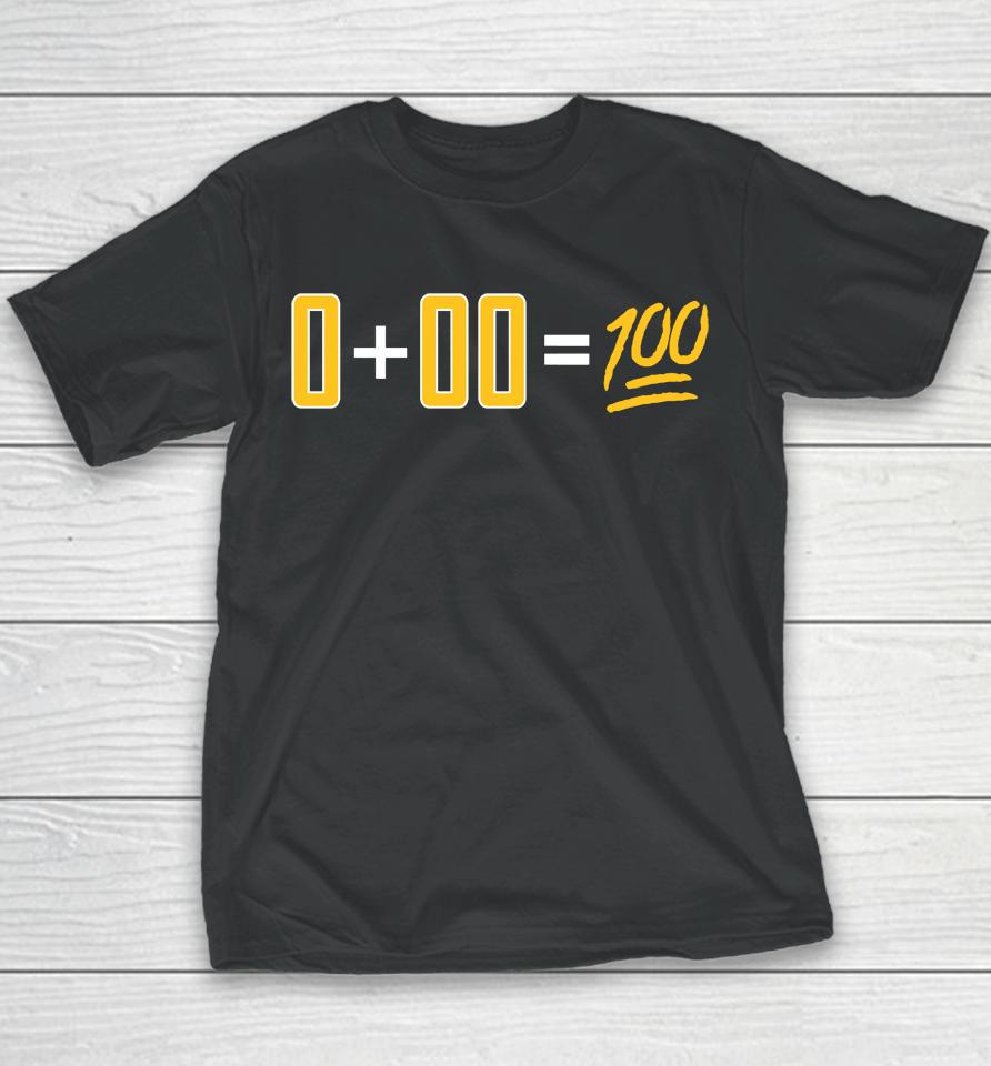 0+0=100 Youth T-Shirt