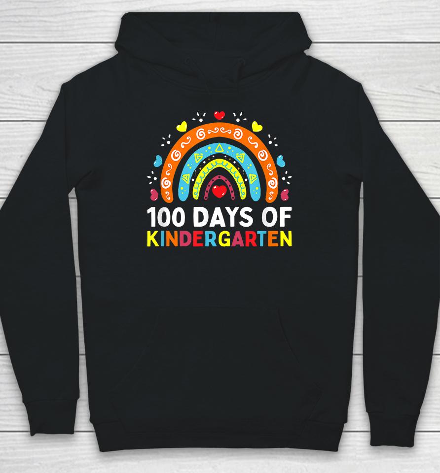 100 Days Of Kindergarten School Teacher Hoodie
