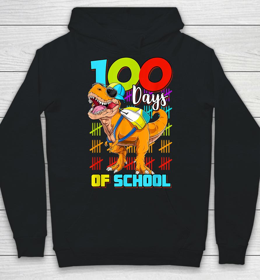 100 Days Of School Dinosaur Hoodie