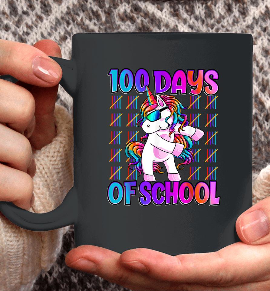 100 Days Of School Unicorn Coffee Mug
