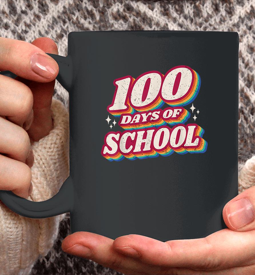 100 Days Of School Vintage Coffee Mug