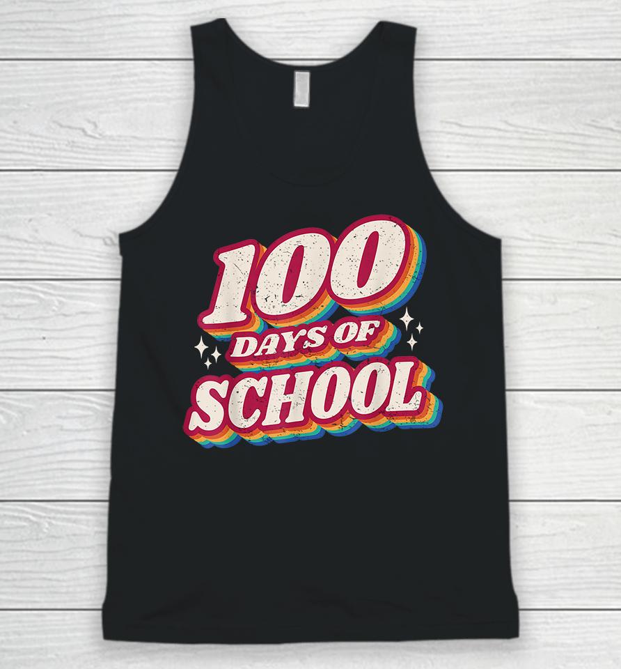100 Days Of School Vintage Unisex Tank Top