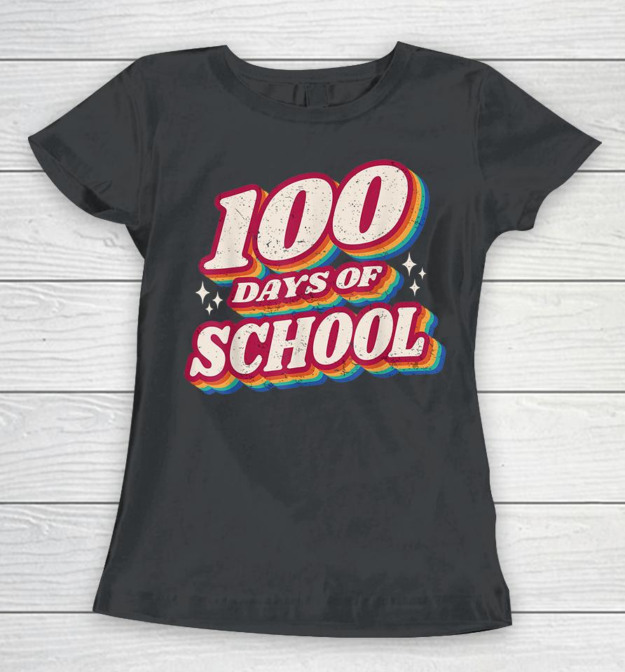 100 Days Of School Vintage Women T-Shirt