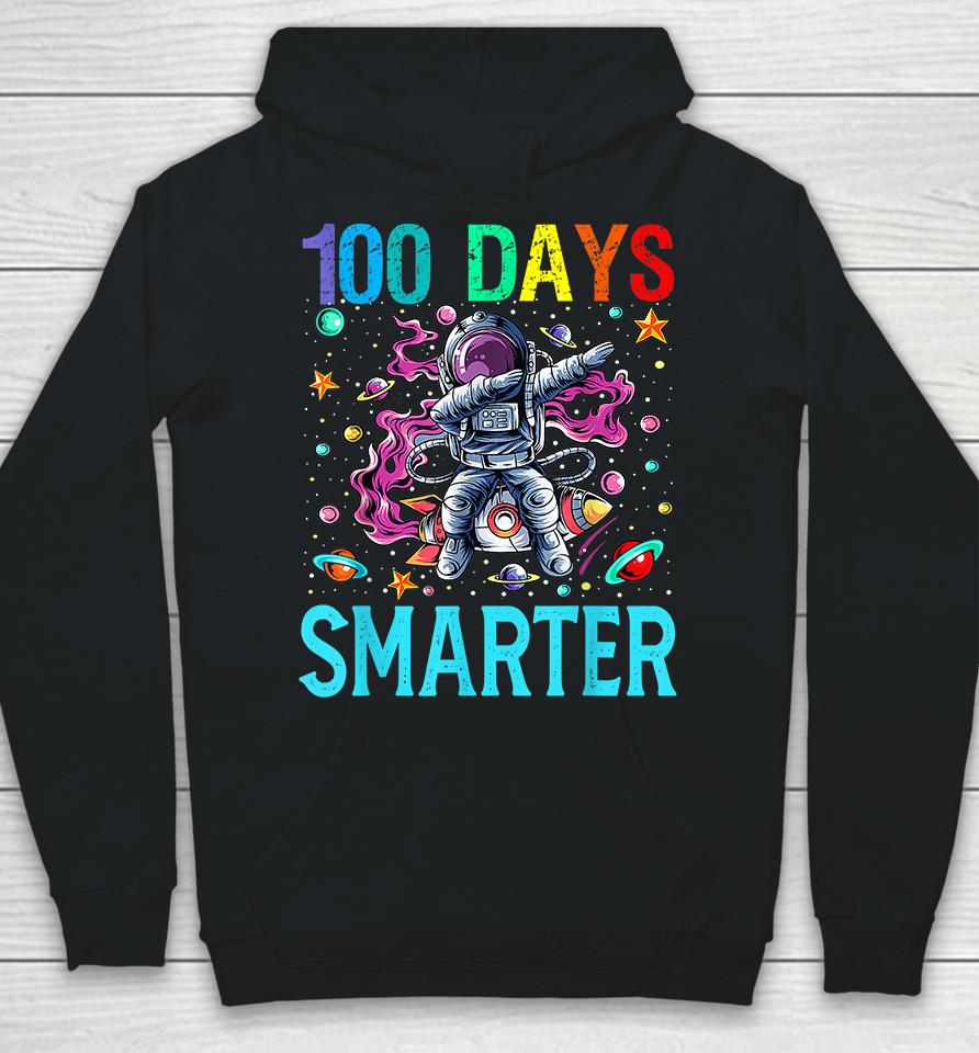 100 Days Smarter Astronaut Dabbing Hoodie