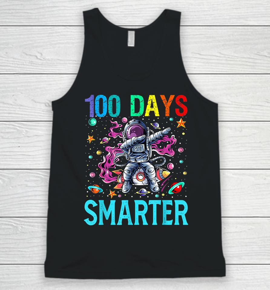 100 Days Smarter Astronaut Dabbing Unisex Tank Top
