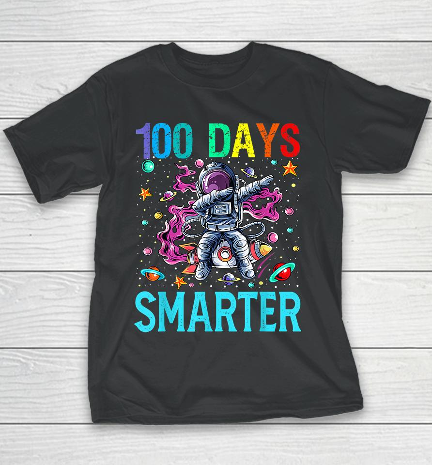 100 Days Smarter Astronaut Dabbing Youth T-Shirt