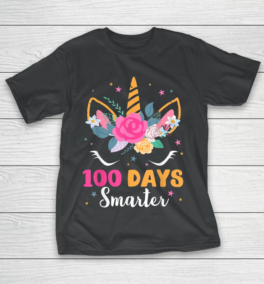 100 Days Smarter Unicorn T-Shirt