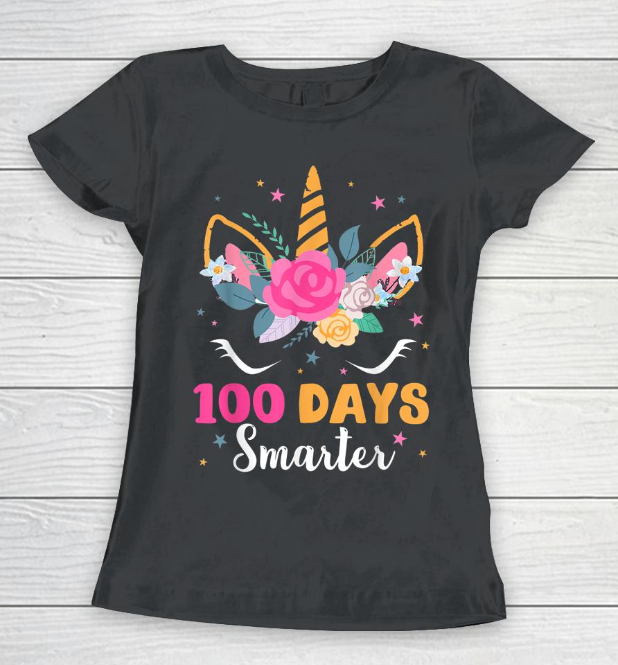 100 Days Smarter Unicorn Women T-Shirt