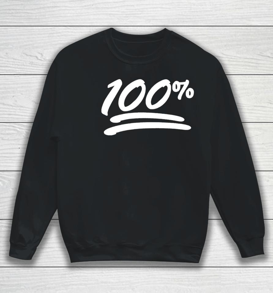 100% Emoji Sweatshirt