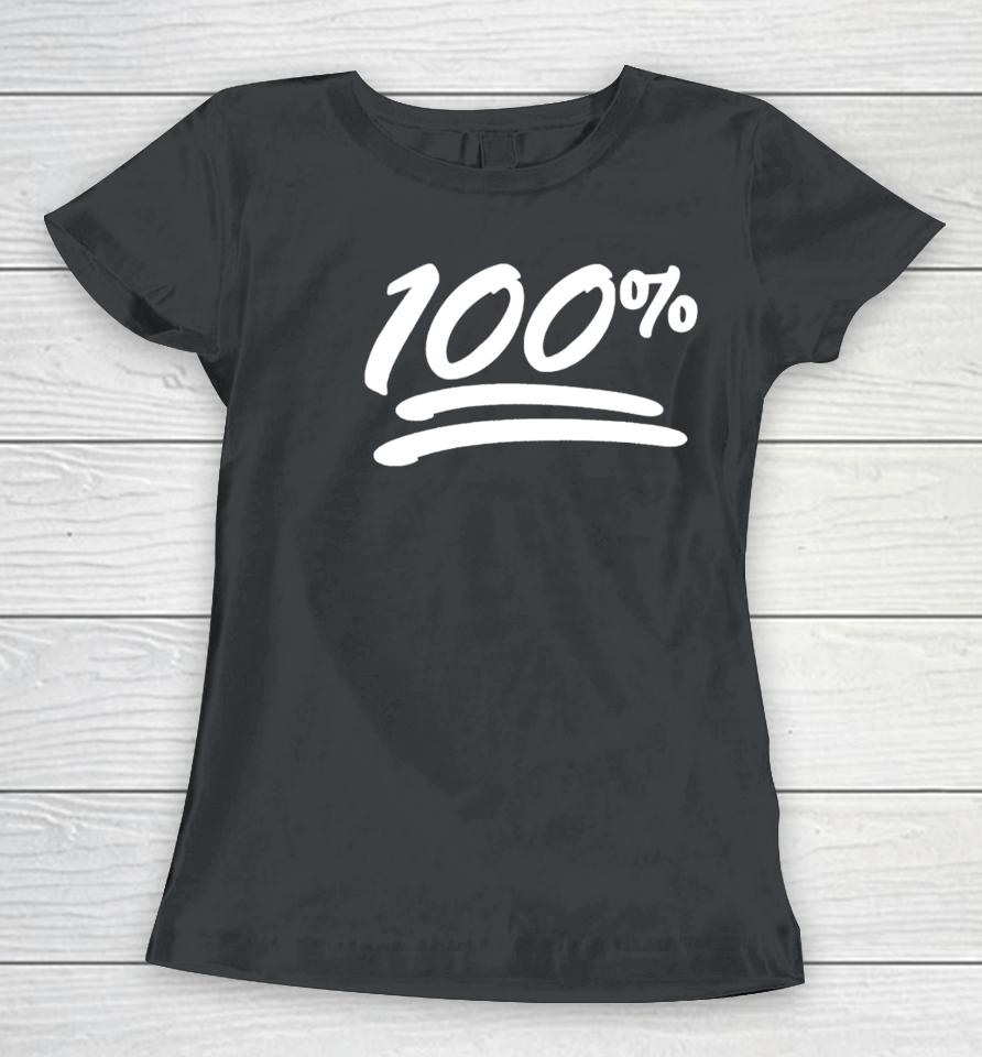 100% Emoji Women T-Shirt