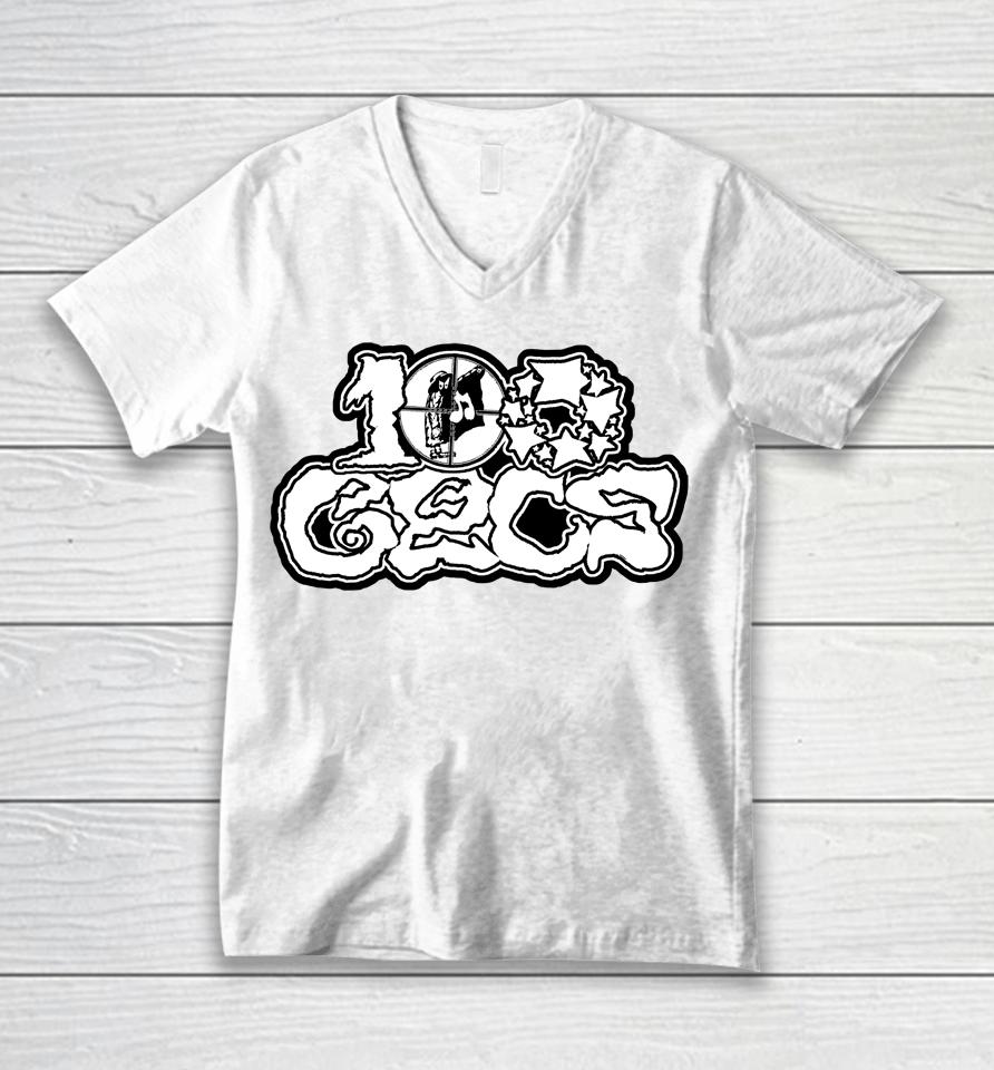 100 Gecs 10K Gecs Logo Unisex V-Neck T-Shirt