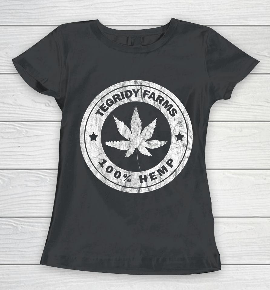 100% Hemp Tegridy Farms Women T-Shirt
