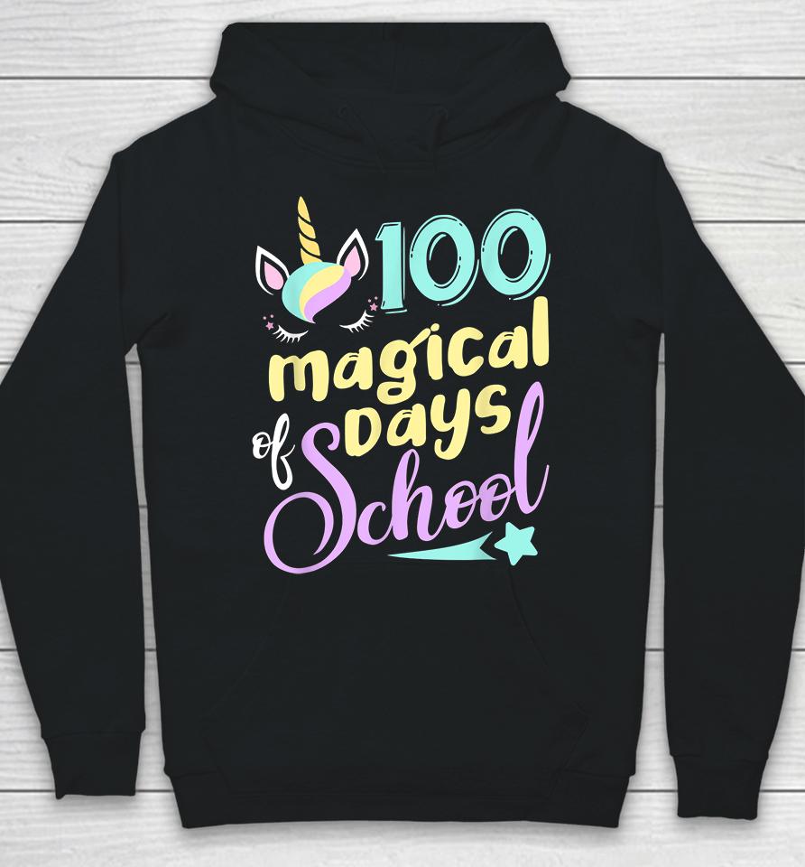 100 Magical Days Of School Unicorn Hoodie