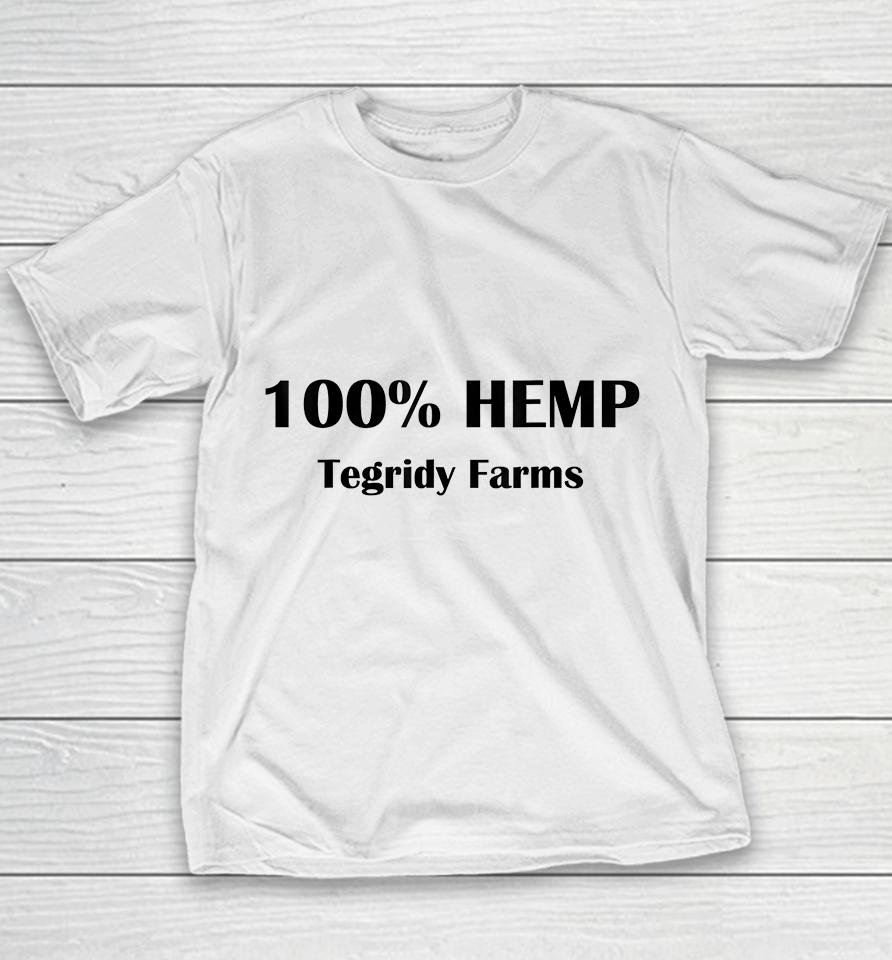 100 Percent Hemp Tegridy Farms Youth T-Shirt