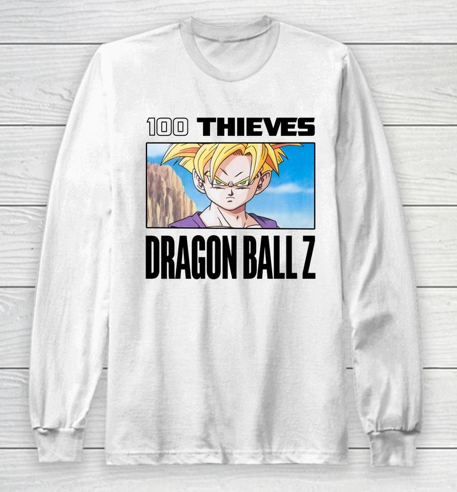 100 Thieves X Higround X Dragon Ball Z New Long Sleeve T-Shirt