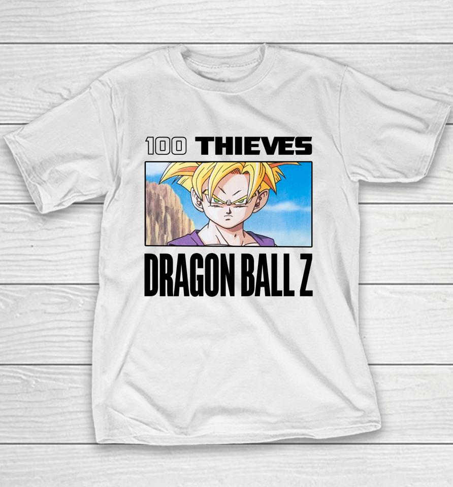 100 Thieves X Higround X Dragon Ball Z Youth T-Shirt
