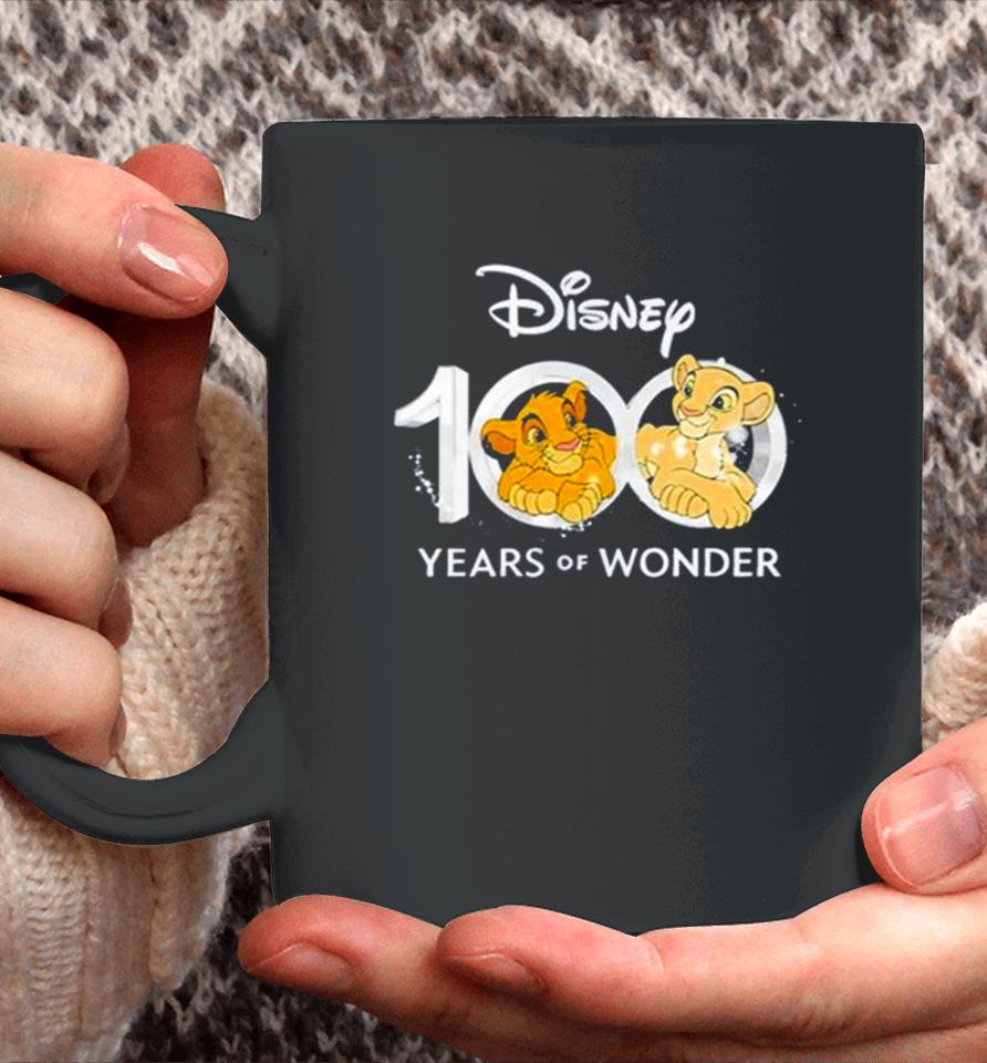 100 Years Of Wonder Nala Simba Logo Coffee Mug