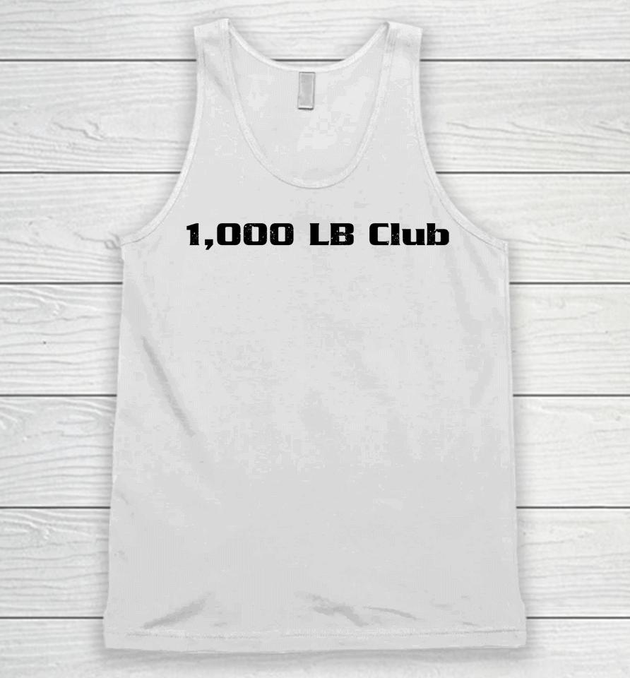 1000 Lb Club Unisex Tank Top