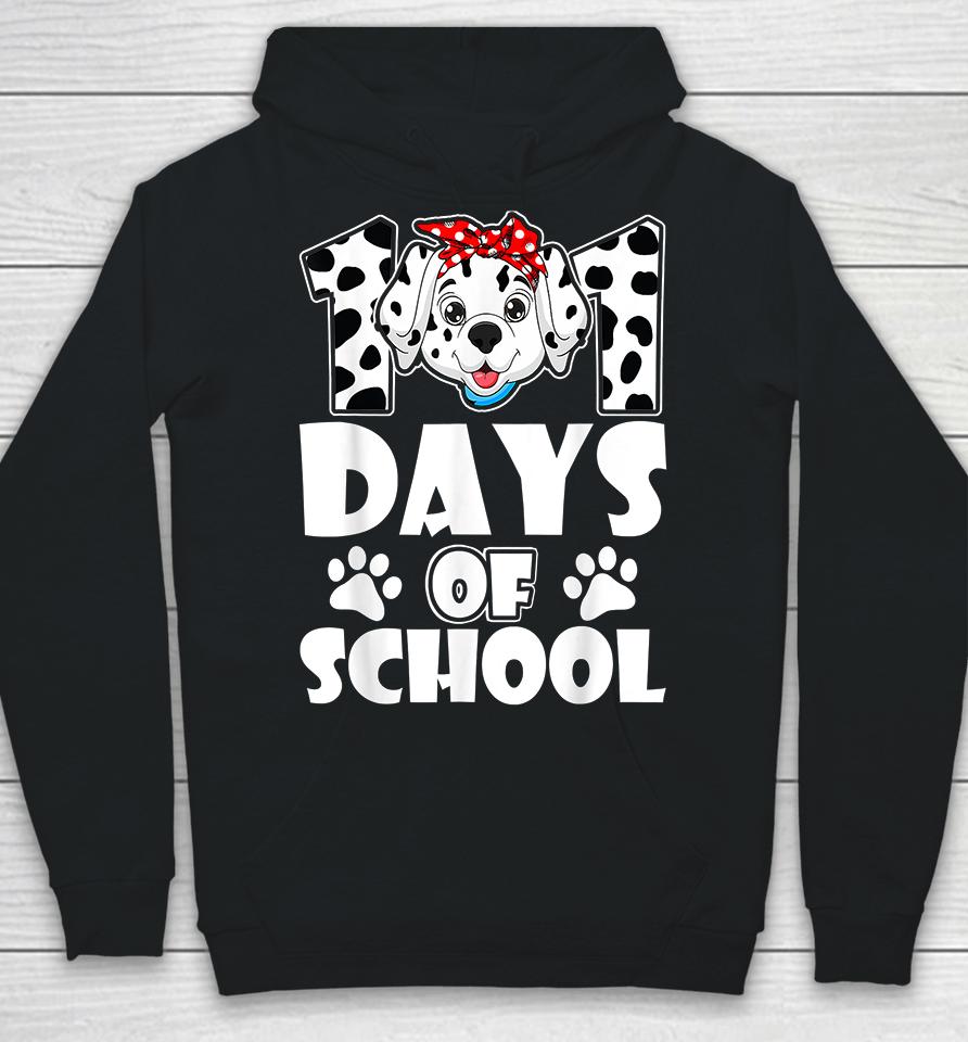 101 Days Of School Dalmatian Dog Hoodie