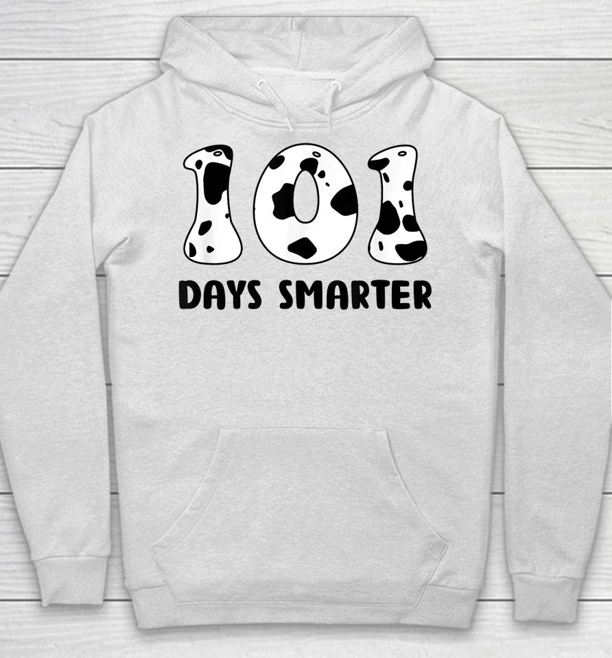 101 Days Smarter Dalmatian Dog Hoodie