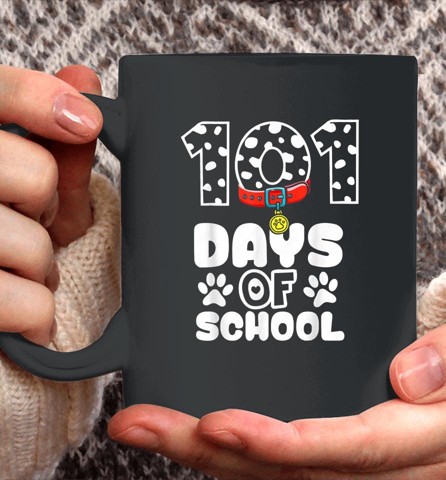 101 Days Smarter Dalmation Dog Teachers Coffee Mug