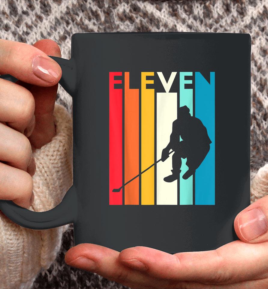 11Th Birthday Gifts Eleven Classic Hockey 11 Years Old Coffee Mug