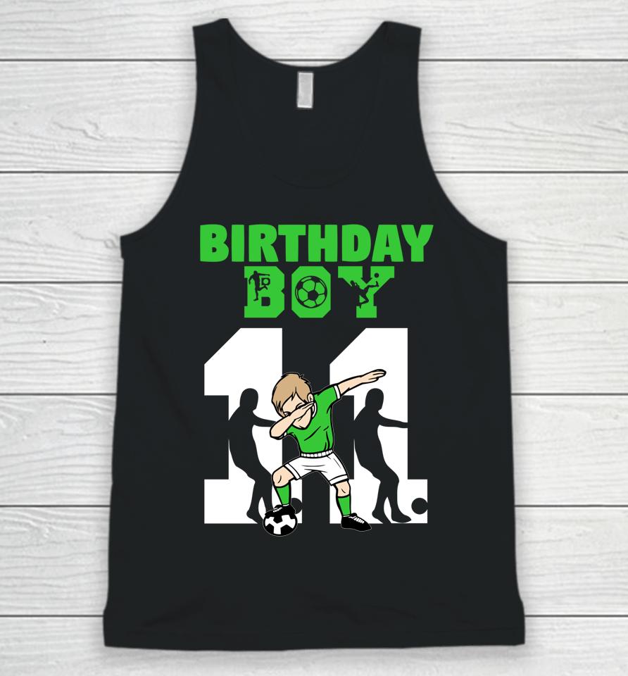 11Th Birthday Soccer Lover 11 Year Old Soccer Player Unisex Tank Top