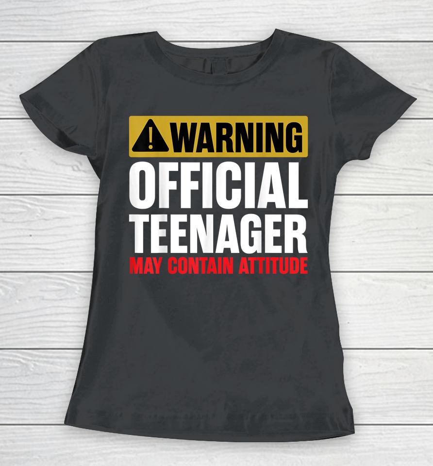 13 Birthday Official Teenager Boy 13Yr Math 13Th Birthday Women T-Shirt