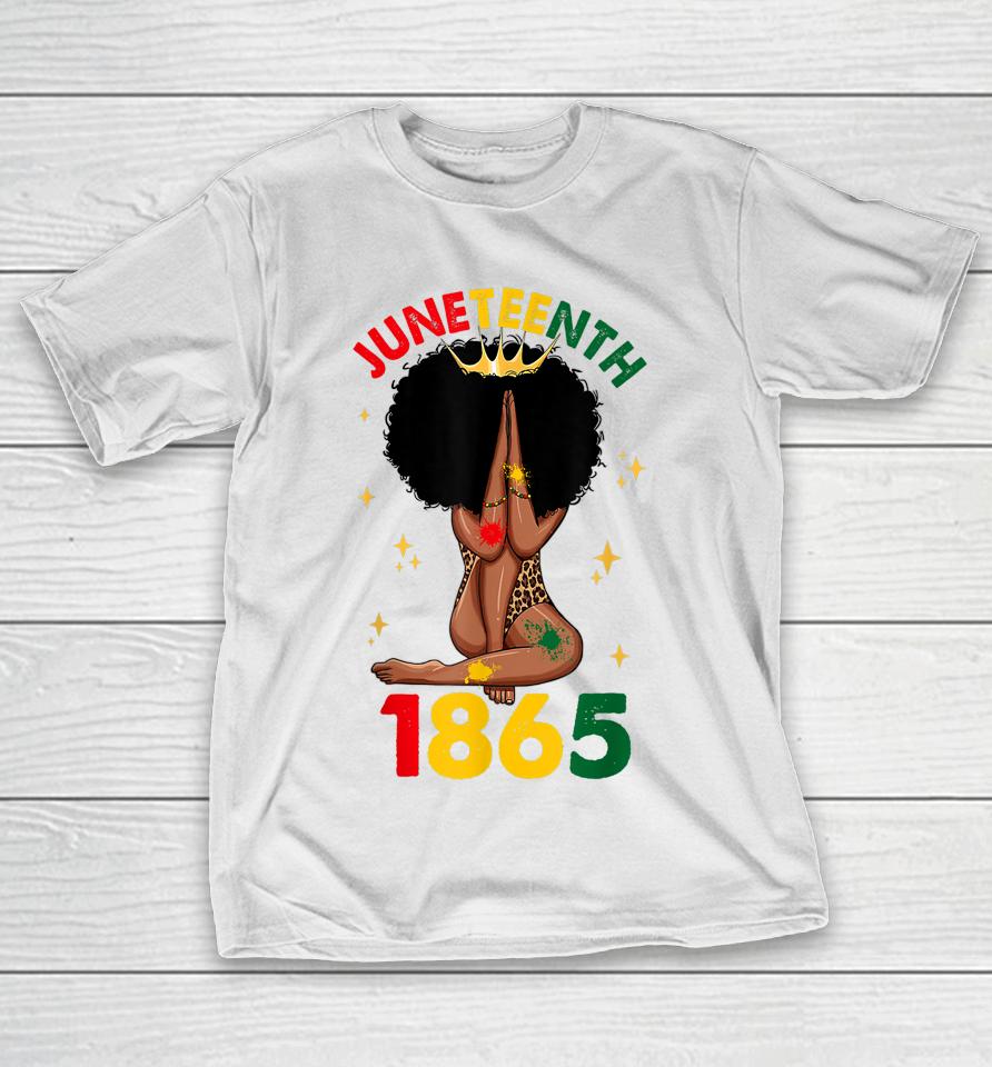 1865 Juneteenth Celebrate African American Freedom Day T-Shirt