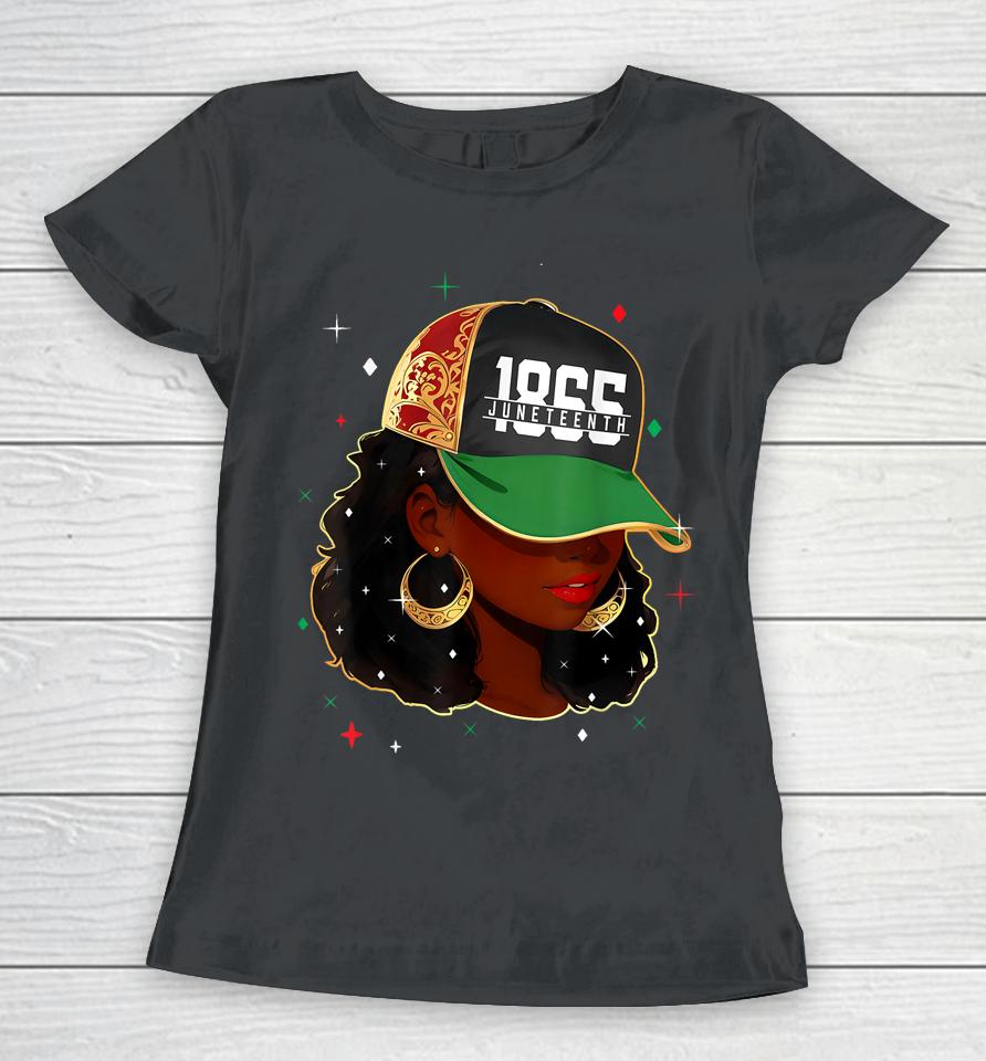 1865 Juneteenth Celebrate African American Freedom Day Women Women T-Shirt