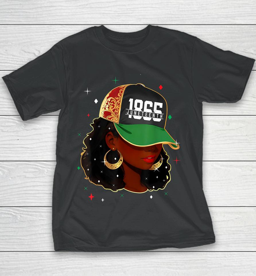 1865 Juneteenth Celebrate African American Freedom Day Women Youth T-Shirt