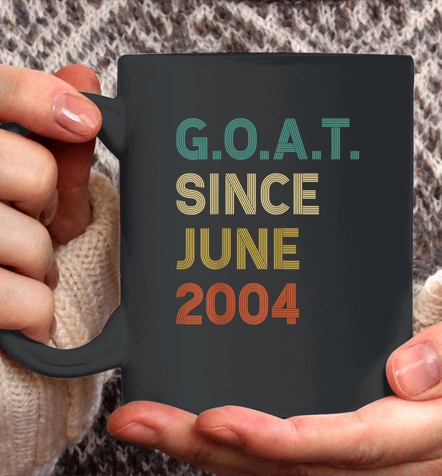 18Th Birthday 18 Years Old Goat Since June 2004 Coffee Mug