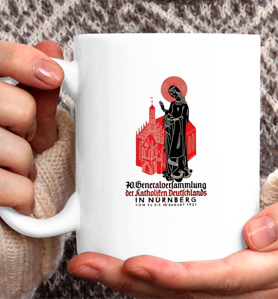 1931 General Assembly Of Catholics Nuremberg Germany Coffee Mug