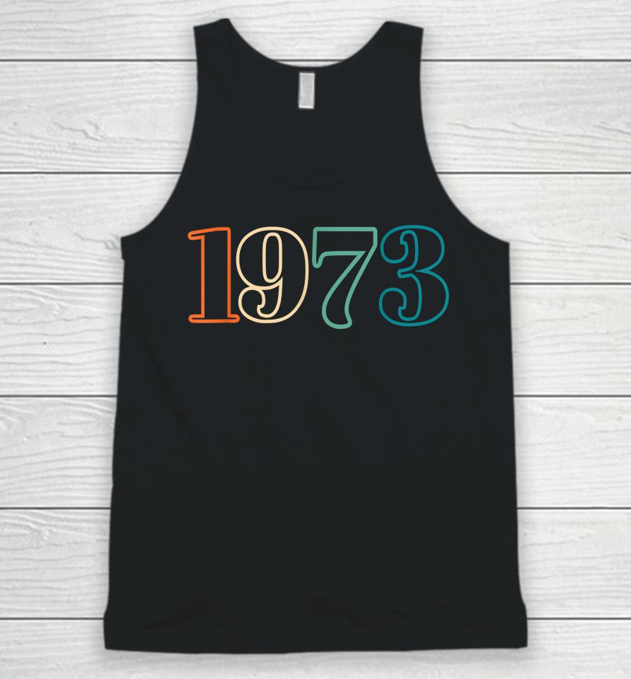 1973 Roe Pro Choice Defend Womens Rights Unisex Tank Top