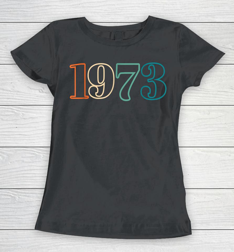 1973 Roe Pro Choice Defend Womens Rights Women T-Shirt