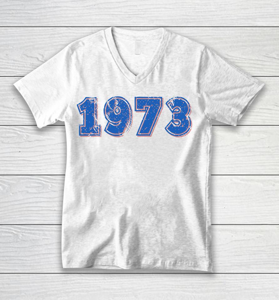 1973 Unisex V-Neck T-Shirt