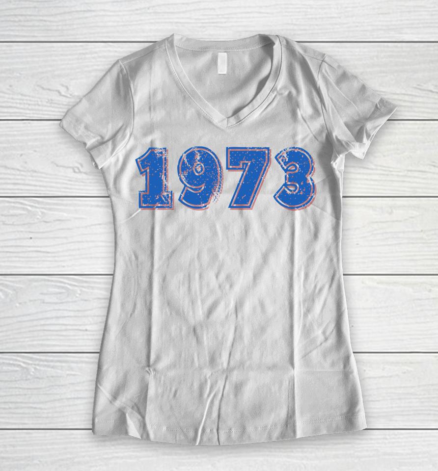 1973 Women V-Neck T-Shirt