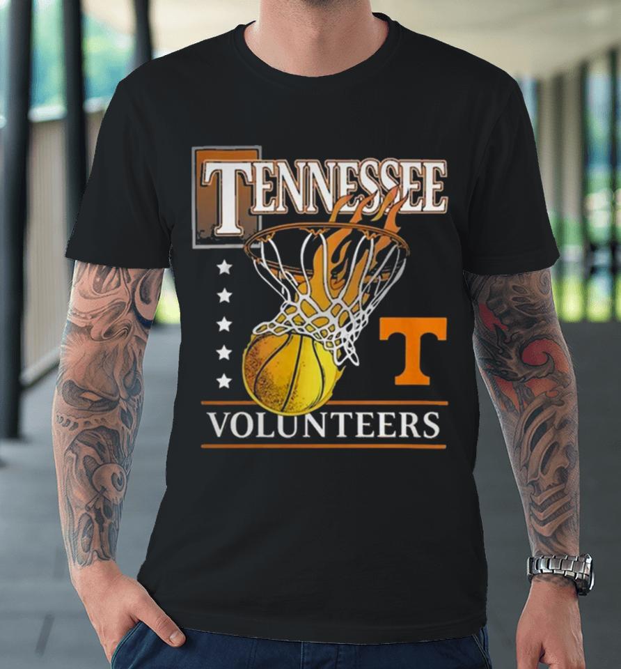 19Nine Tennessee Basketball Hoops Premium T-Shirt