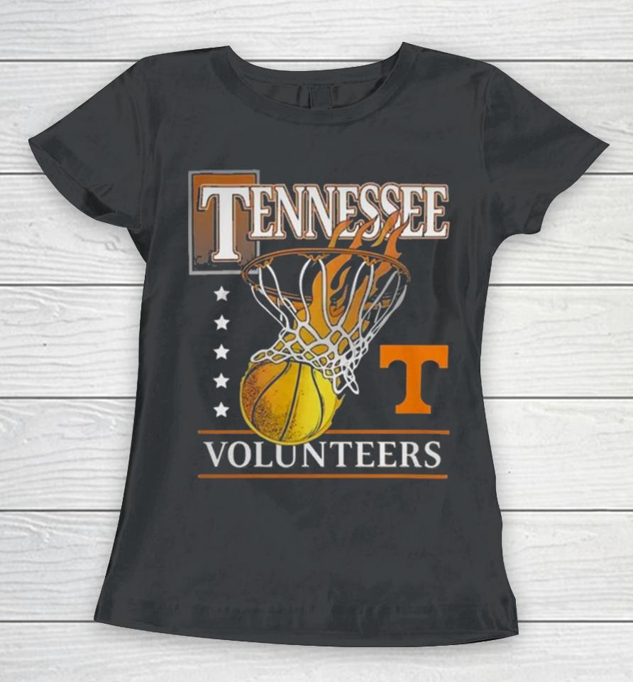 19Nine Tennessee Basketball Hoops Women T-Shirt