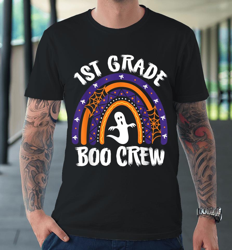 1St Grade Boo Crew Teacher Student Halloween Premium T-Shirt