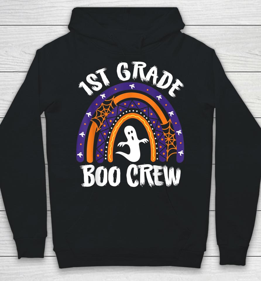 1St Grade Boo Crew Teacher Student Halloween Hoodie