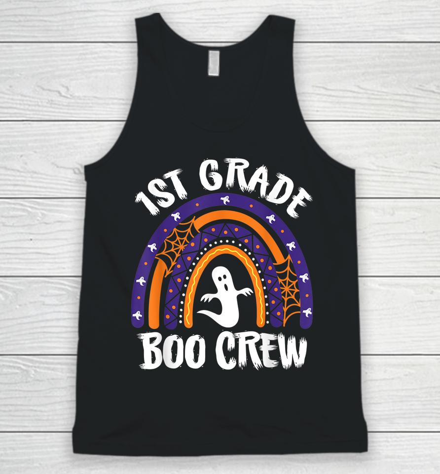 1St Grade Boo Crew Teacher Student Halloween Unisex Tank Top