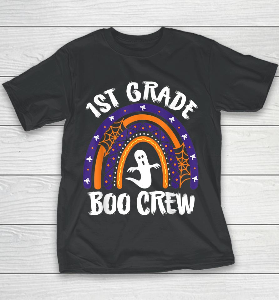 1St Grade Boo Crew Teacher Student Halloween Youth T-Shirt