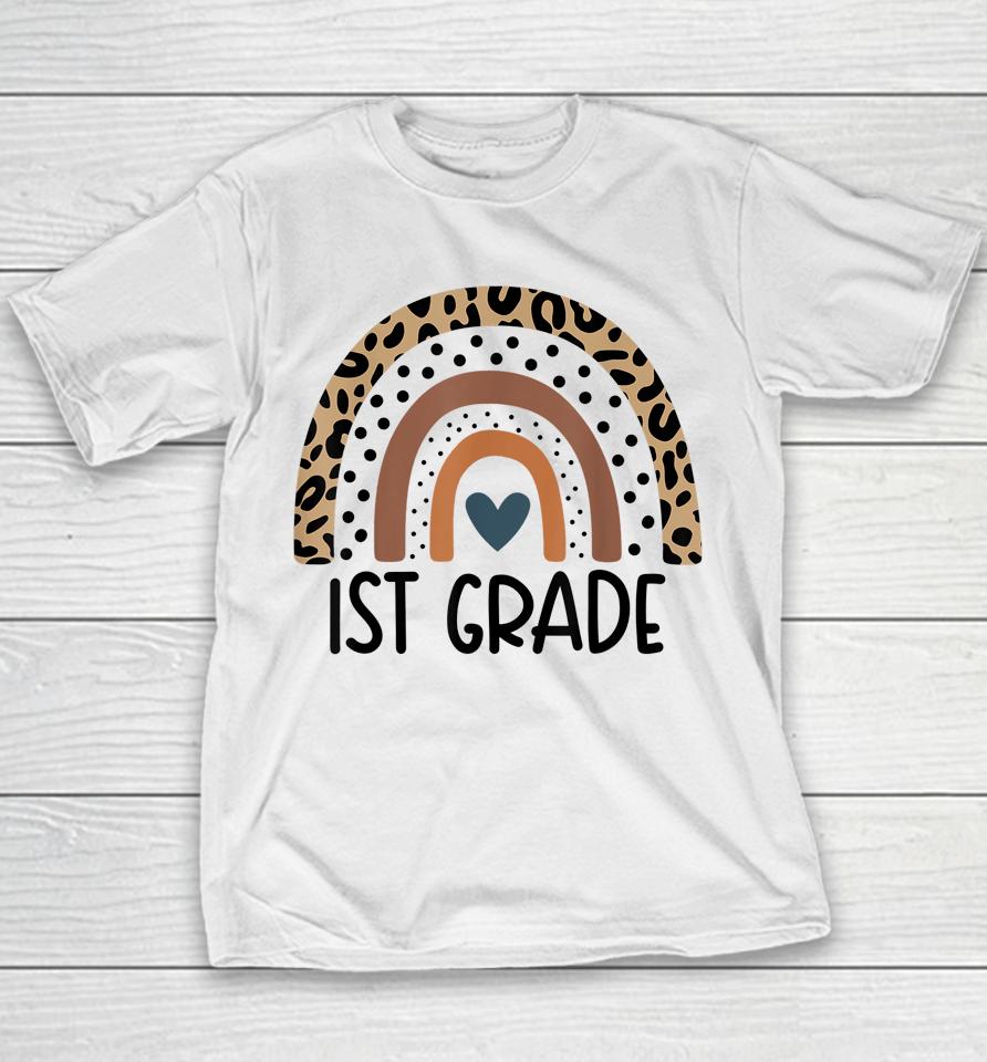 1St Grade Rainbow Teacher Team First Grade Squad Girls Boys Youth T-Shirt
