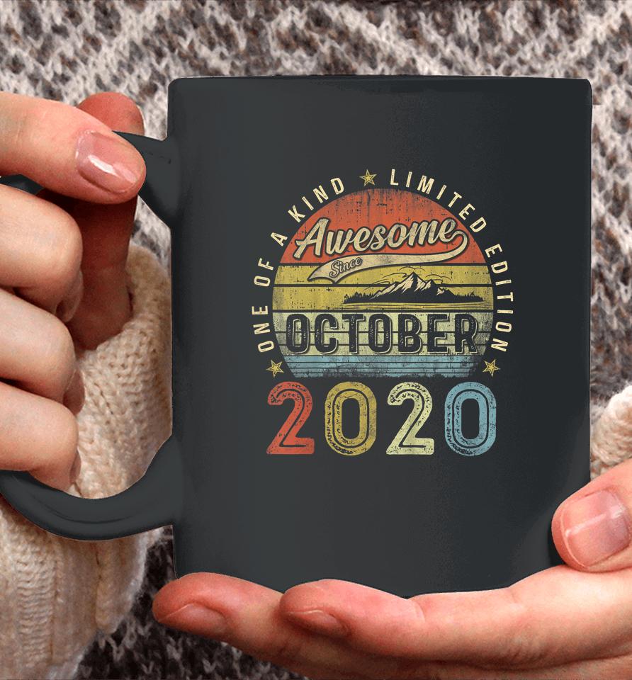 2 Year Old Gift Awesome Since October 2020 2Nd Birthday Coffee Mug