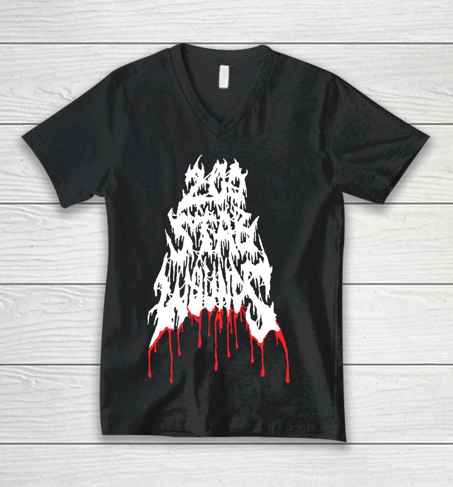 200 Stab Wounds Merch Metal Blade Unisex V-Neck T-Shirt